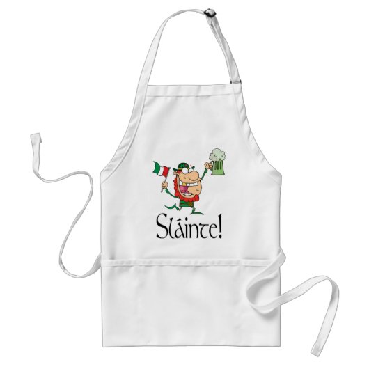 Irischer Toast Sláinte Schürze (Vorne)