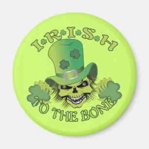 Irischer Totenkopf Magnet