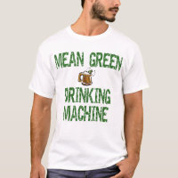 Irischer trinkender Maschinen-T - Shirt