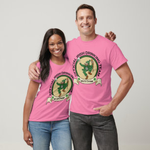 Irischer trinkender Team-T - Shirt