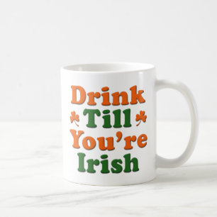Irischer Trinkspruch Kaffeetasse