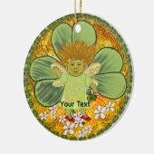 Irischer Troll Keramik Ornament (Links)