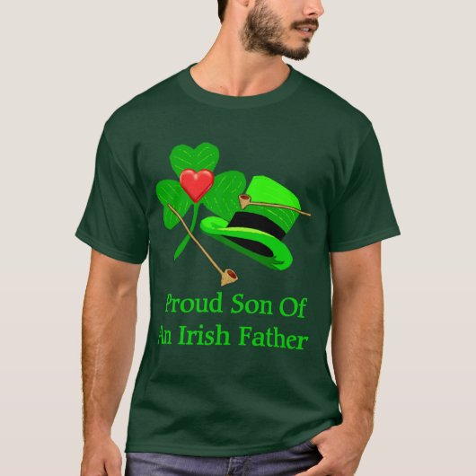 Irischer Vater T-Shirt (Vorderseite)
