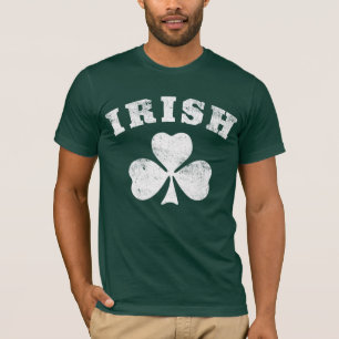 Irischer weißer Klee T-Shirt