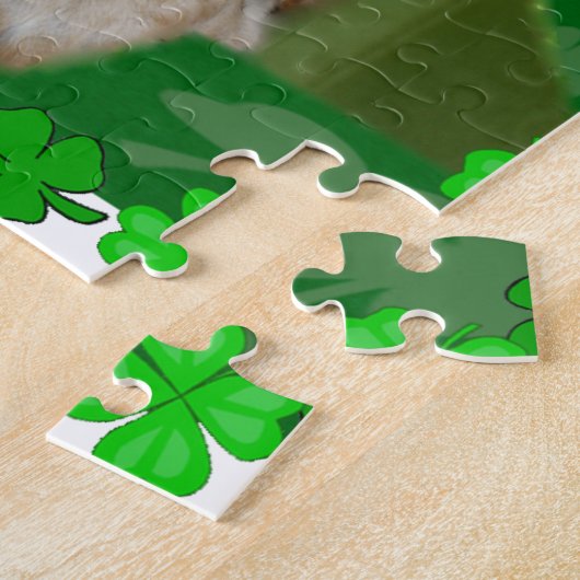 IRISCHER WELPE! PGOLDEN RETRIEVER ST PATRICK PUZZLE (Seite)