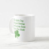 Irischer Whisky Kaffeetasse (Vorderseite Links)