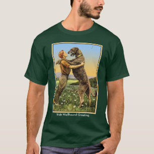 "Irischer Wolfhound-Gruß " T-Shirt