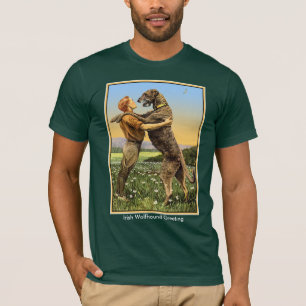Irischer Wolfhound-Gruß T-Shirt