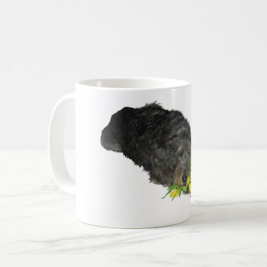 Irischer Wolfhound Kaffeetasse (Vorderseite Links)