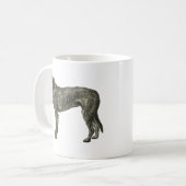 Irischer Wolfhound Kaffeetasse (Vorderseite Links)