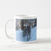 Irischer Wolfhound Kaffeetasse (Links)