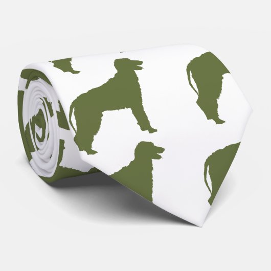 Irischer Wolfhound Krawatte (Gerollt)