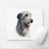 Irischer Wolfhound Mousepad (Mit Mouse)