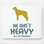 Irischer Wolfhound Mousepad (Vorne)
