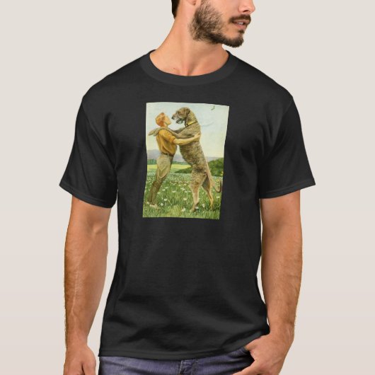 Irischer Wolfhound T-Shirt (Vorderseite)