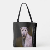 Irischer Wolfhound-Taschen-Tasche Tasche (Rückseite)