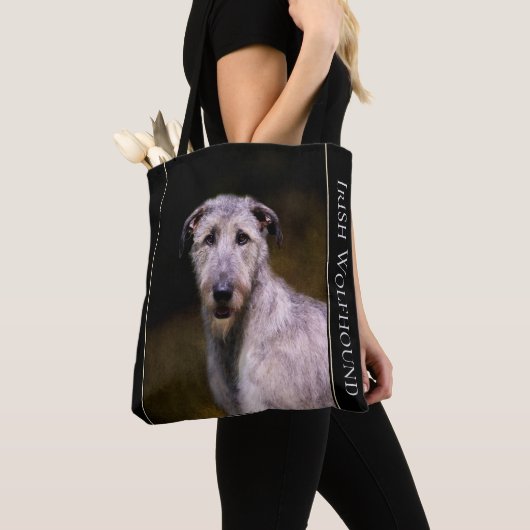 Irischer Wolfhound-Taschen-Tasche Tasche (Von Nahem)