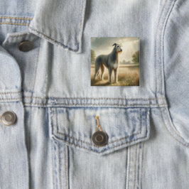 Irischer Wolfshund Button