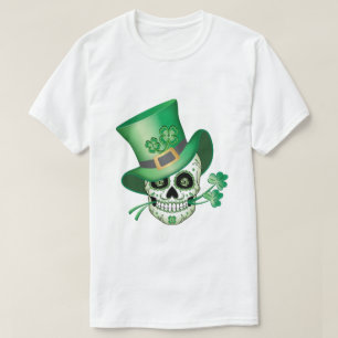 Irischer Zuckerschädel T-Shirt