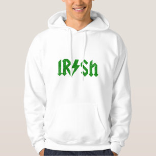 Irisches AC/DC Grün Hoodie