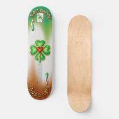"IRISCHES AS " SKATEBOARD (Vorderseite)