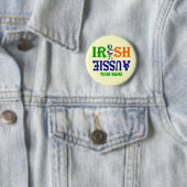 Irisches Australier St Patrick Button (Beispiel)
