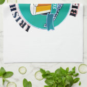 Irisches Bier Handtuch (Gefaltet)