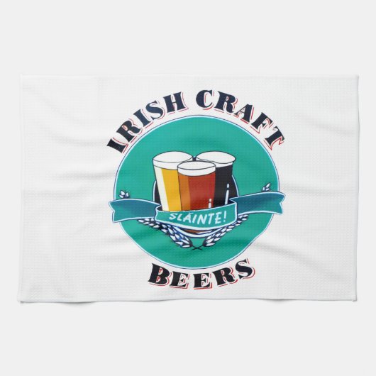 Irisches Bier Handtuch (Horizontal)