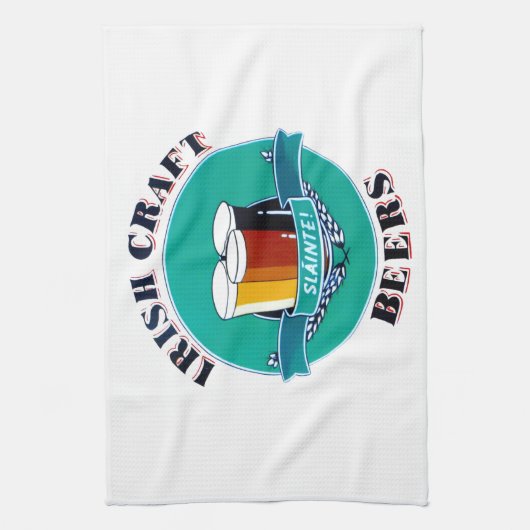 Irisches Bier Handtuch (Vertikal)