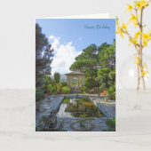 Irisches Bild für Geburtstagskarte Karte (Gelbe Blume)
