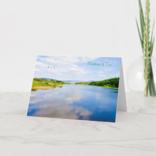 Irisches Bild für Grußkarte Karte