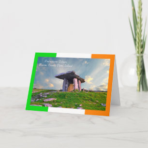 Irisches Bild für Grußkarte Karte