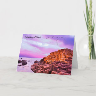 Irisches Bild für Grußkarte Karte