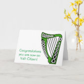 Irisches Bild für Grußkarte Karte (Gelbe Blume)