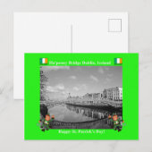 Irisches Bild für Grußkarte Postkarte (Vorne/Hinten)