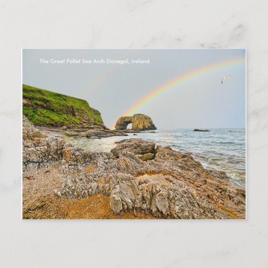 Irisches Bild für klassische weiße Tasse Postkarte (Vorderseite)