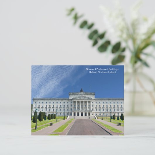 Irisches Bild für Postkarte (Stehend Vorderseite)