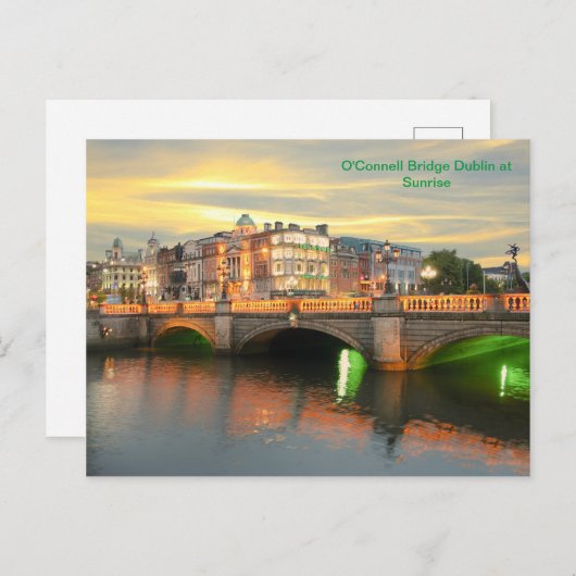 Irisches Bild für Postkarte (Vorne/Hinten)