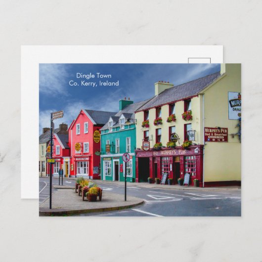 Irisches Bild für Postkarte (Vorne/Hinten)