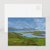 Irisches Bild für Postkarte (Vorne/Hinten)