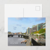 Irisches Bild für Postkarte (Vorne/Hinten)