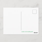 Irisches Bild für Postkarte (Rückseite)