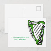 Irisches Bild für Postkarte (Vorne/Hinten)