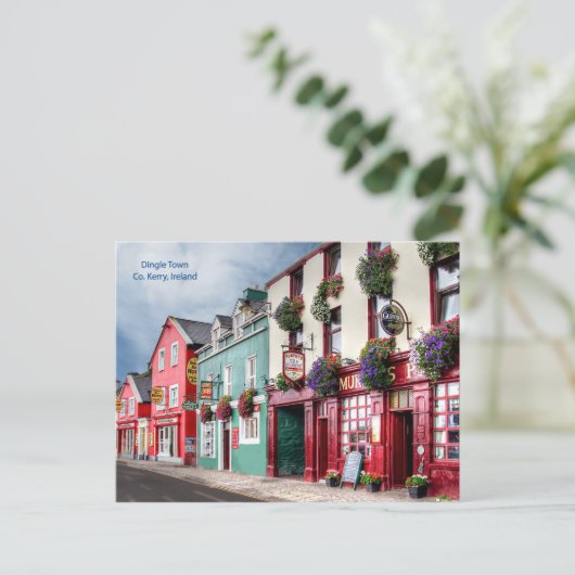 Irisches Bild für Postkarte (Stehend Vorderseite)