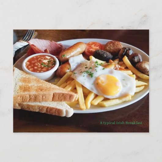 Irisches Bild für Postkarte (Vorderseite)