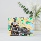 Irisches Bild für Postkarte (Stehend Vorderseite)