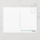 Irisches Bild für Postkarte (Rückseite)