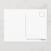Irisches Bild für Postkarte (Rückseite)