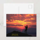 Irisches Bild für Postkarte (Vorne/Hinten)