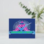 Irisches Bild für Postkarten (Stehend Vorderseite)